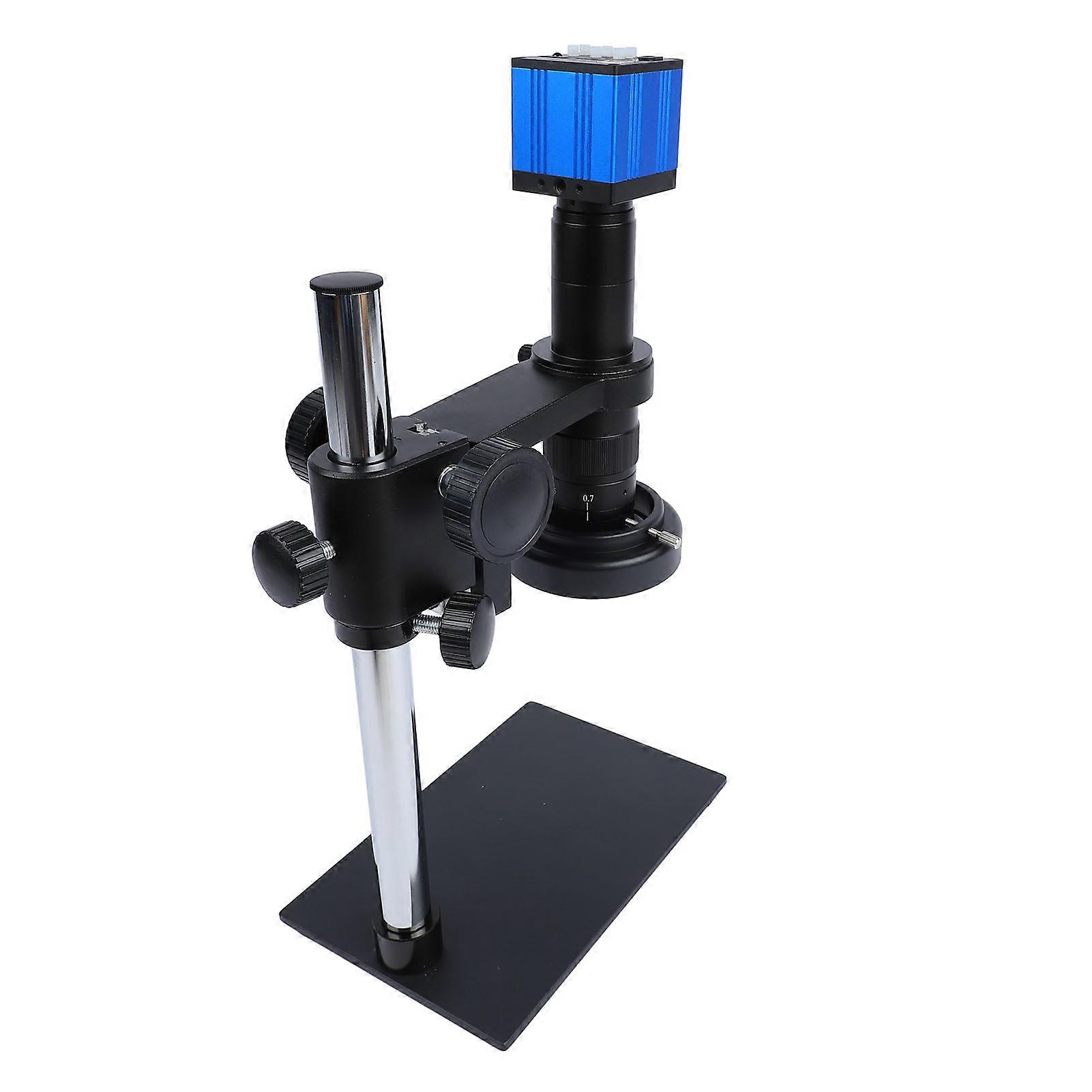 51MP 2K Zoom Monocular Microscope USB HD 180X C Mount Camera