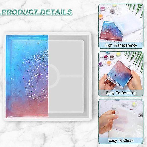 Resin molds, with various shapes and sizes, can preserve flowers to make artistic gifts
