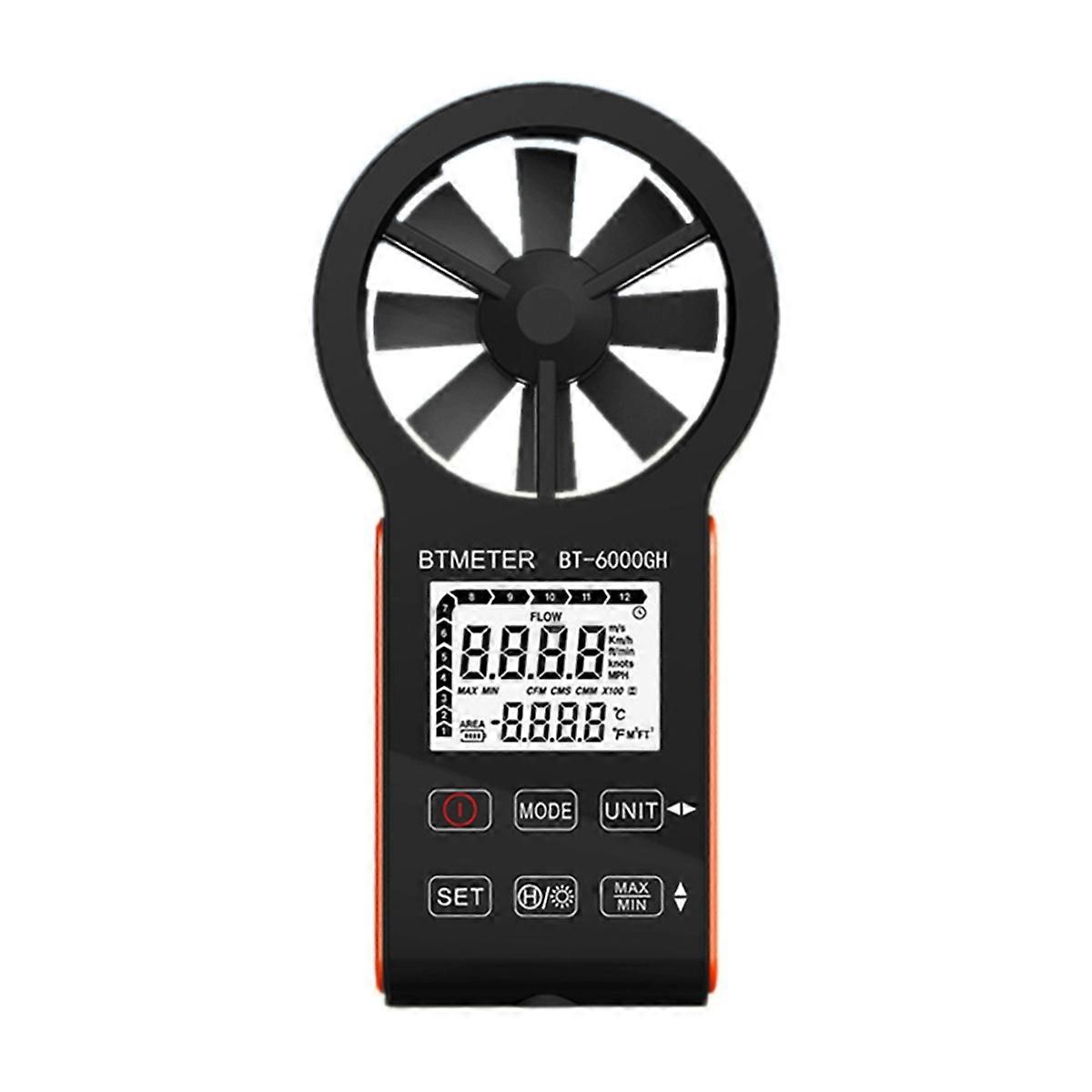 Wind Speed Wind Volume Anemometer Intelligent High Precision Digital Anemometer Handheld Air Volume Tester