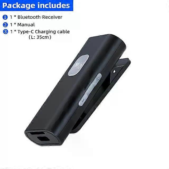 Bluetooth 5.0 Receiver Adapter Wireless Audio Adapter 3.5mm AV/AUX Jack Suitable for Car PC Headphone Reciever Handsfree Support TF Card