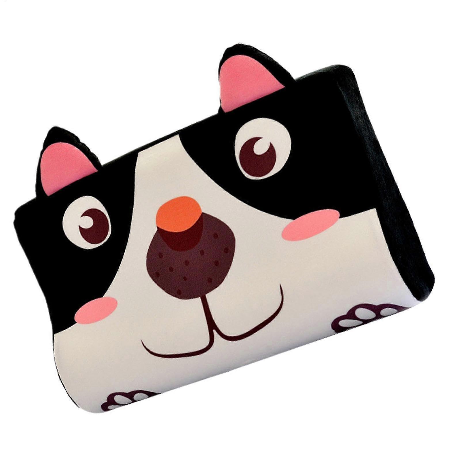 Cute Toddler Pillow Slow Rebound For Children Neck Protection Sponge Boys Girls Cartoon Animal Pattern Dog