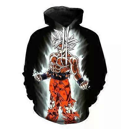 2025 nouveau Anime Essentials manches Super Saiya t-shirt hommes v��g��ta �� capuche court Dragon Ball tendance Goku hauts surdimensionn��