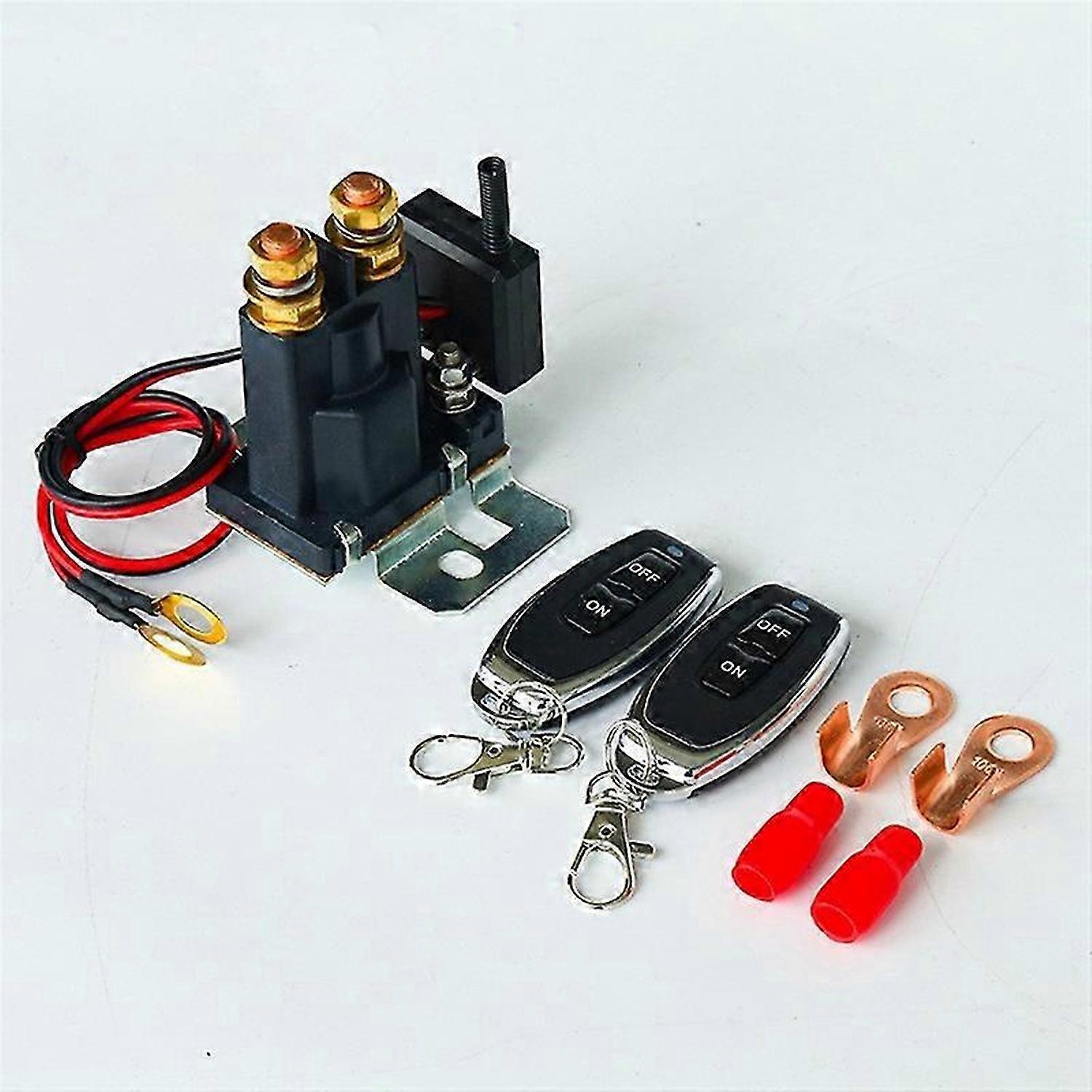 12V 500A Remote for Car Truck RV Battery Switch Isolator With 2 Keys