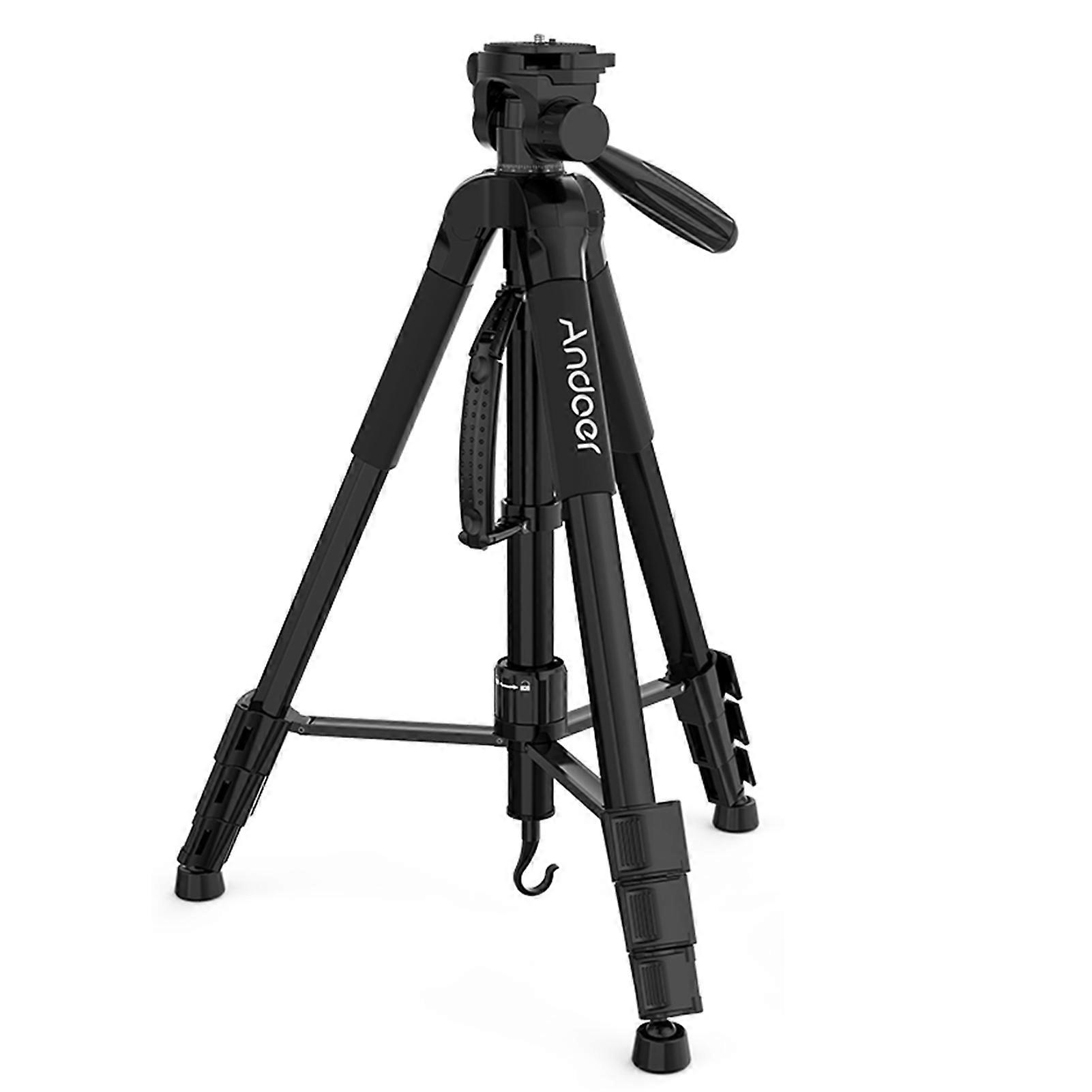 Andoer TTT-666R Lightweight 4kg Tripod Monopod 70" Carry Bag