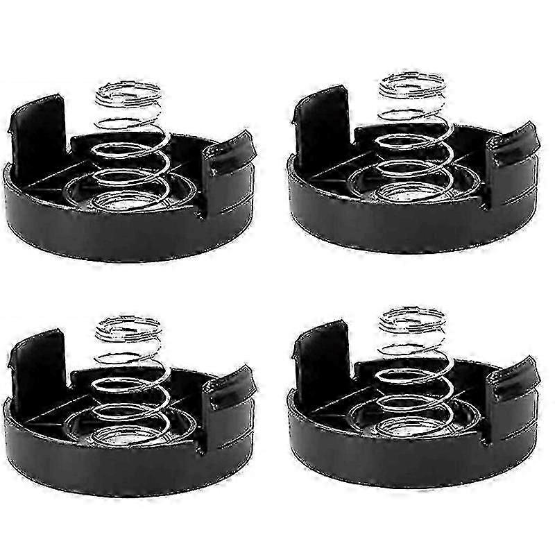 Applicable to Spool Cover Cap with Spring Replacement for GL250 GL310 GL360 Strimmer 4PCS