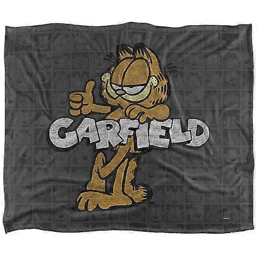 Garfield Silky Retro Supersoft Blanket