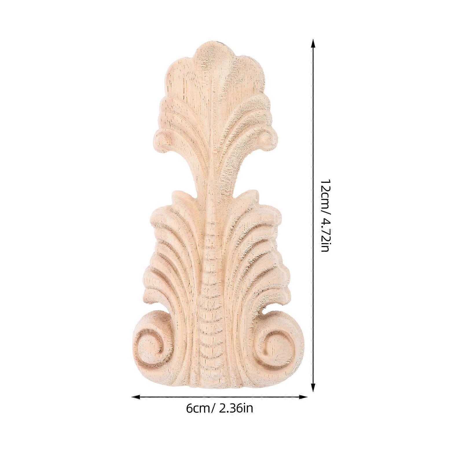 Wooden Corbels Wood Carved Corbel for Decoration 3Pcs Hardwood Wall Corbel