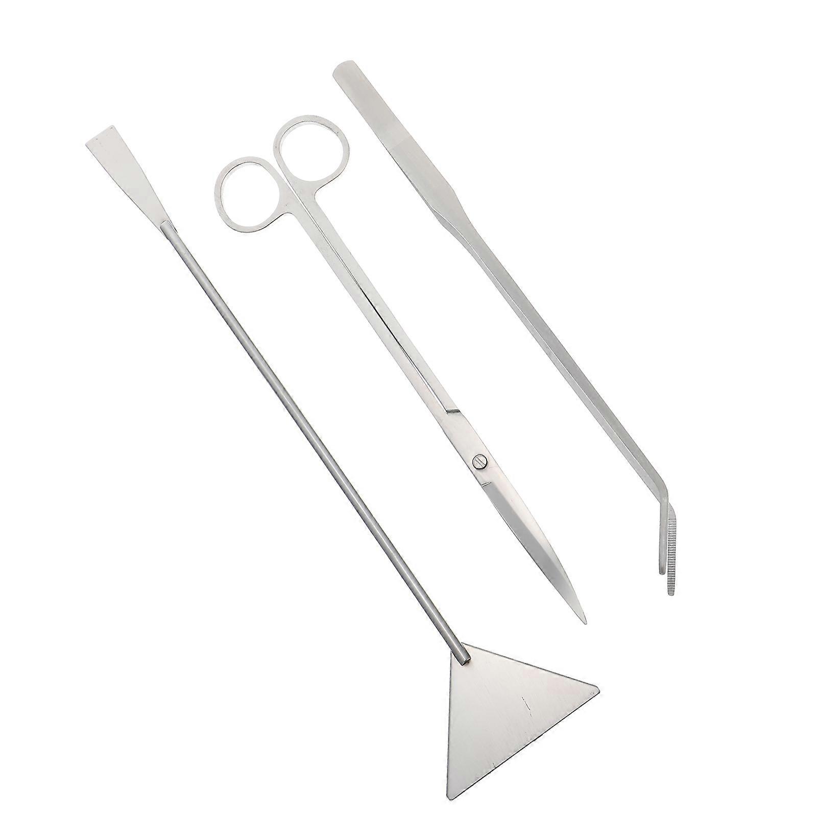 Aquarium Stainless Scissor for Pruning 2Sets with Multi-Function