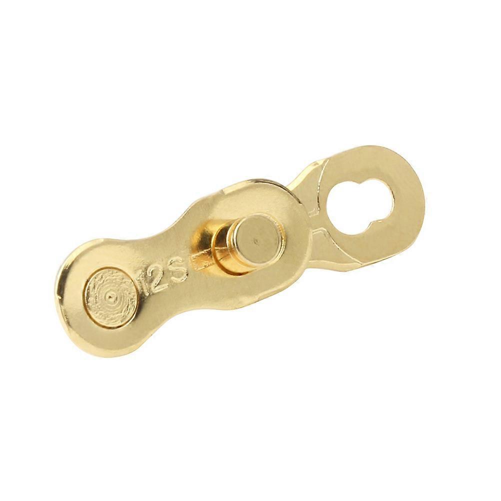 Quick Release Chain Buckle 1 Pair Connector For Road Cycling Cyclists Ideal Accessories In Stunning Golden Color For Replacement