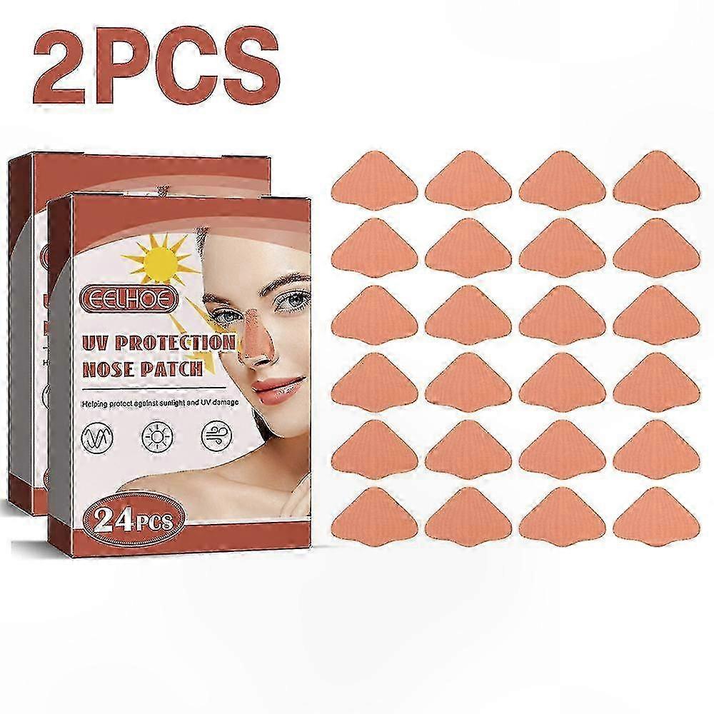 UV Protection Nose Pads for Sun Safety, Pack of 1/2 Boxes, Soft and Comfortable Fit
