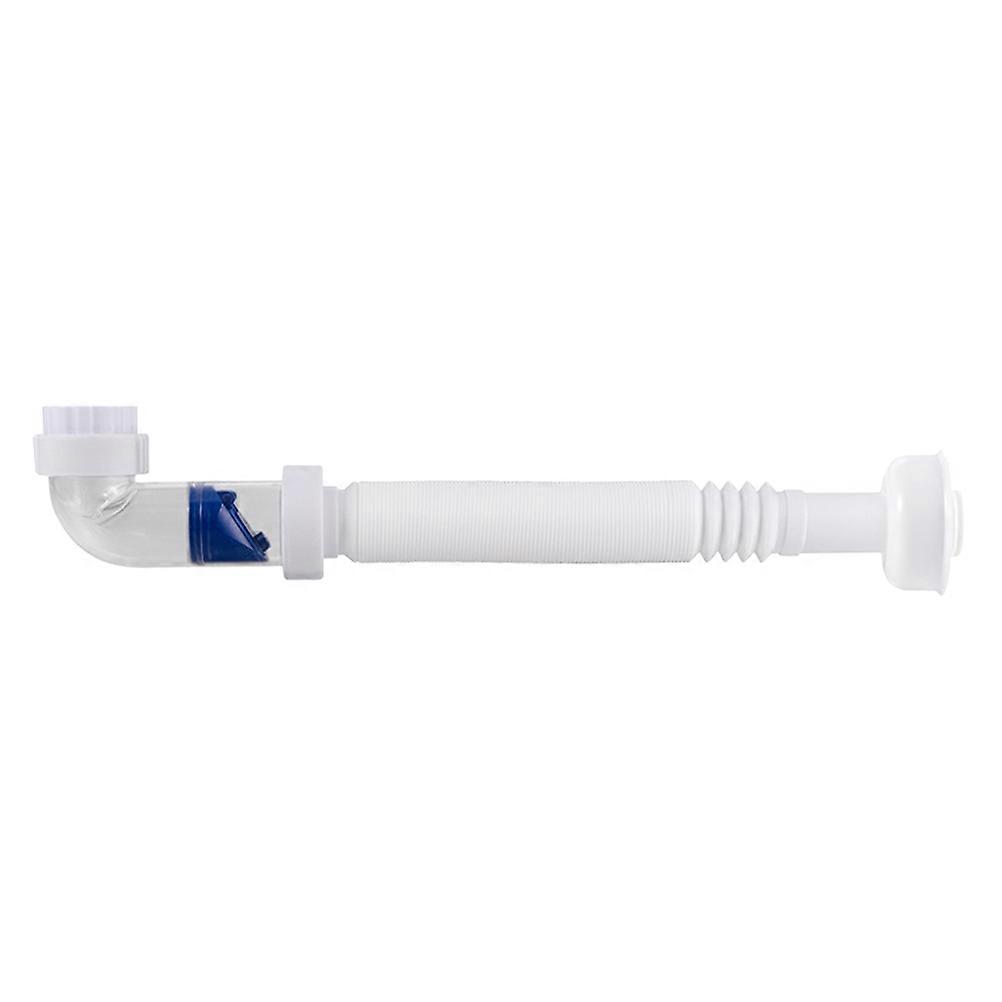 Sink Drain 2Pcs Flexible Pipe for Anti-Clogging Function