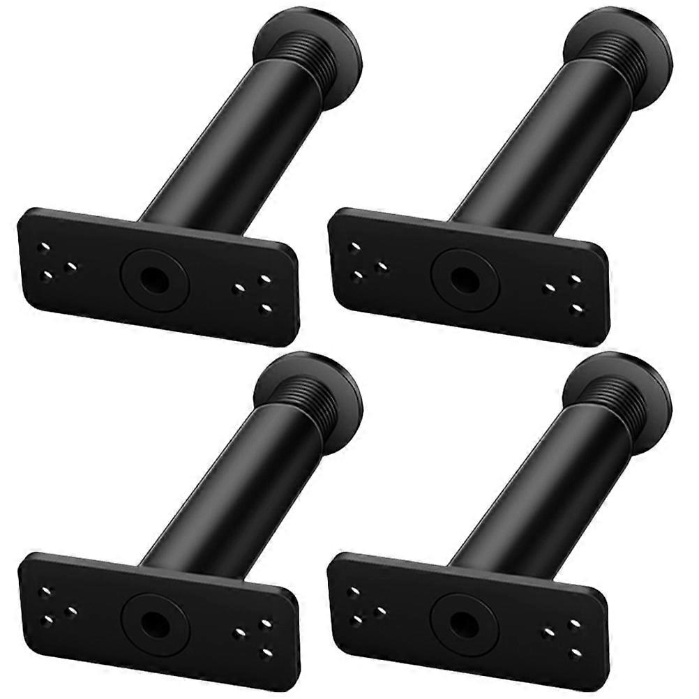 Black Adjustable Bed Frame Legs for Bed Support Replacement 60Pcs