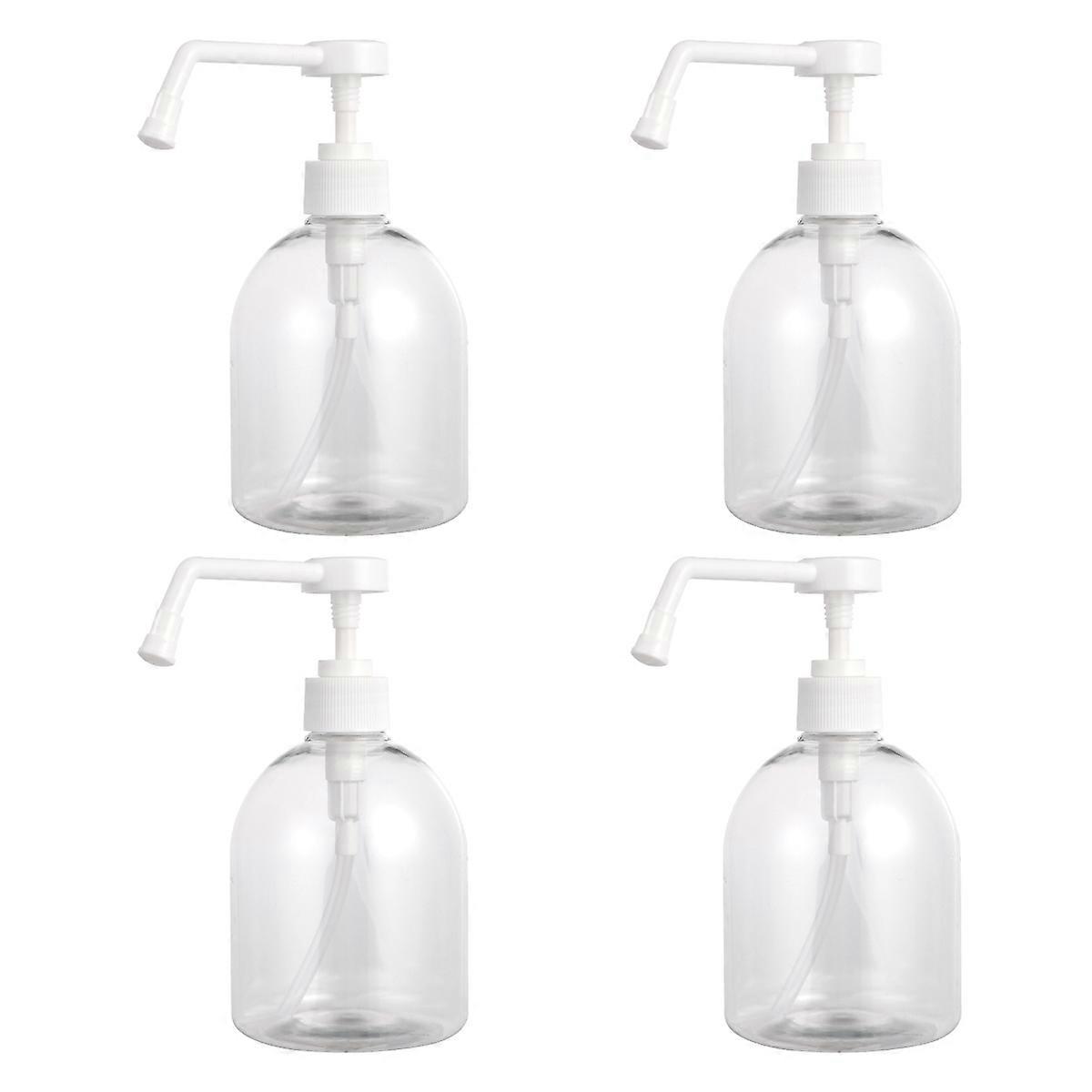 Transparent Plastic Bottles Refillable Bottles for Storage Use 8Pcs