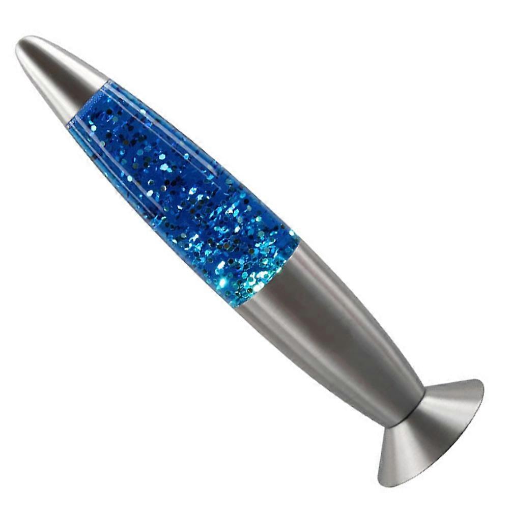 Bedside Night Lamp Creative Glitter Light for Home Use 2Pcs Blue