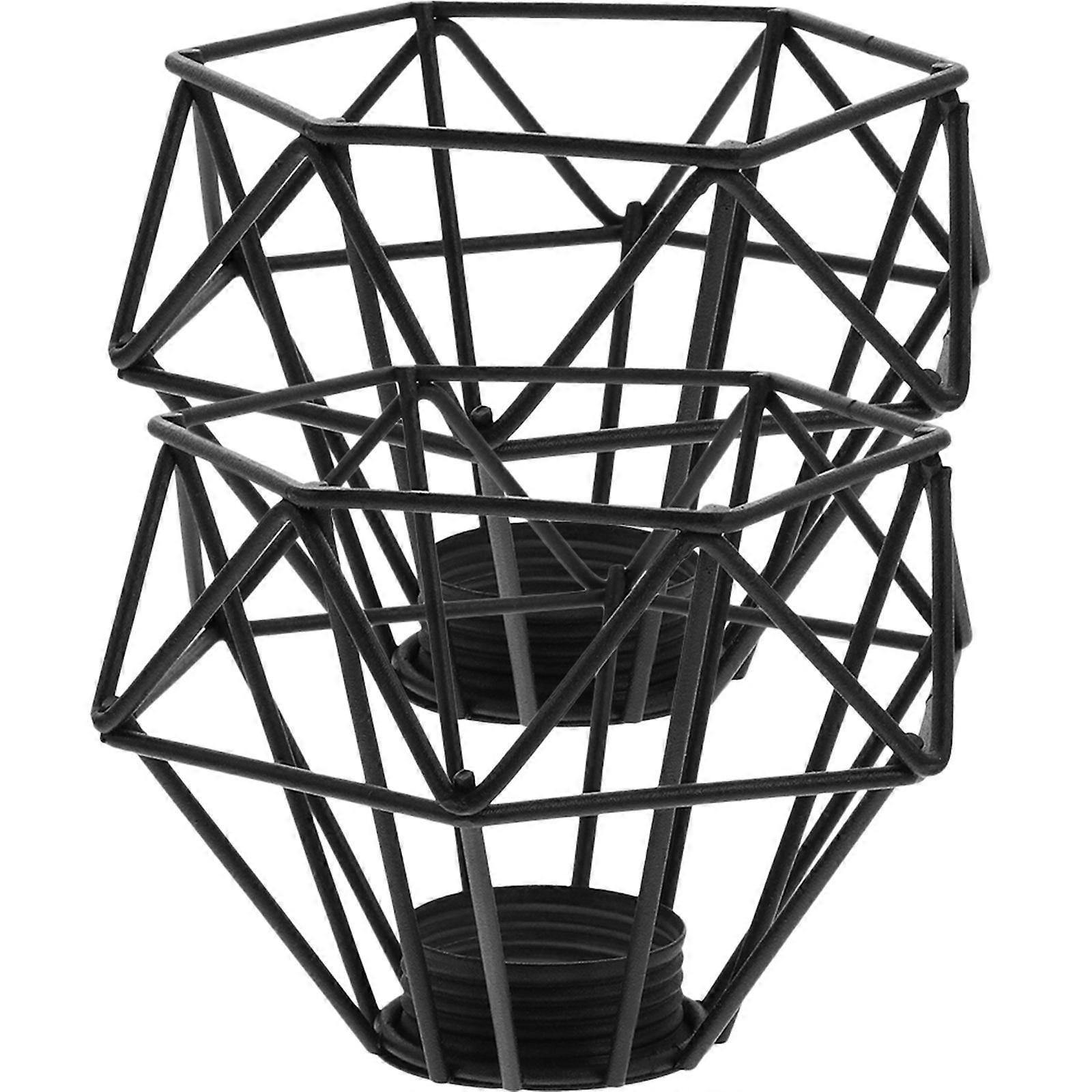 Diamond Shape Lampshade Vintage Ceiling Lamp Cover for 8Pcs