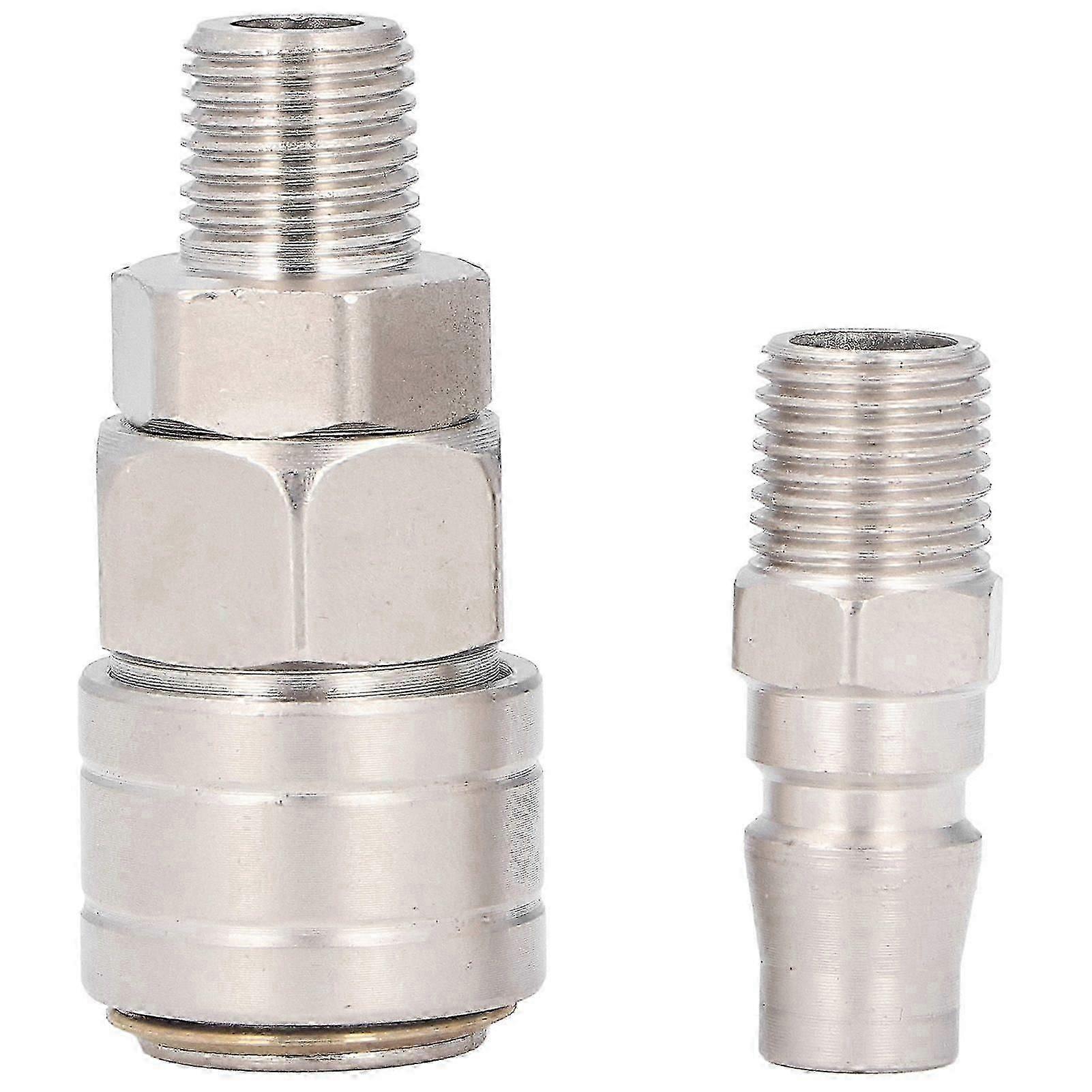 C Type Self Locking Quick Connector Nickel Plated Steel