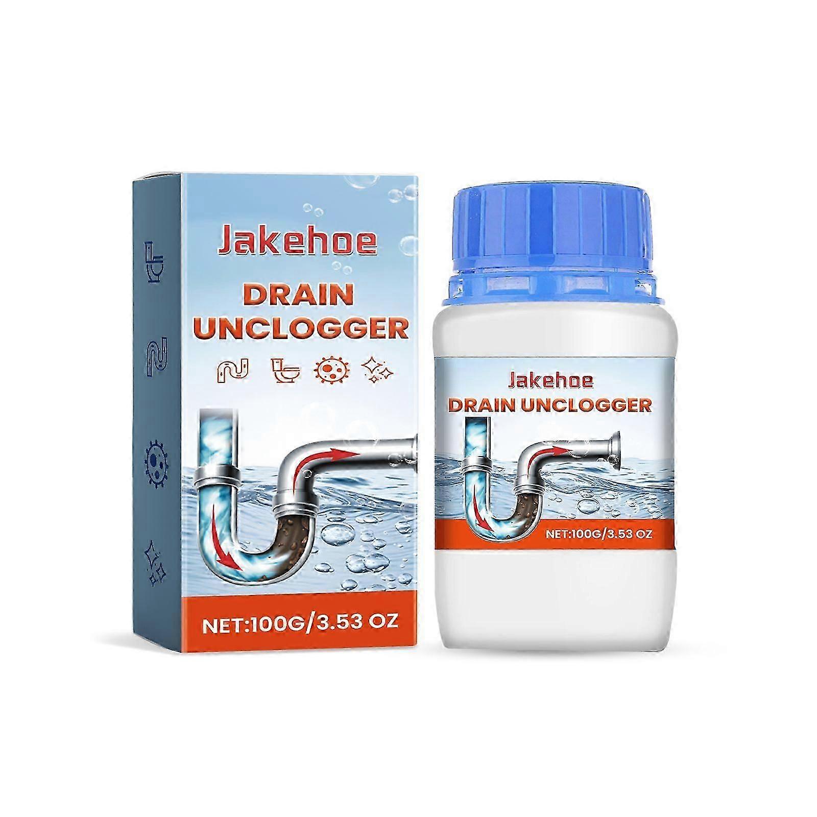 Pipe Dredge Agent - Powerful Drain Cleaner for Kitchen & Bathroom, Dissolves Grease & Odors, 100g