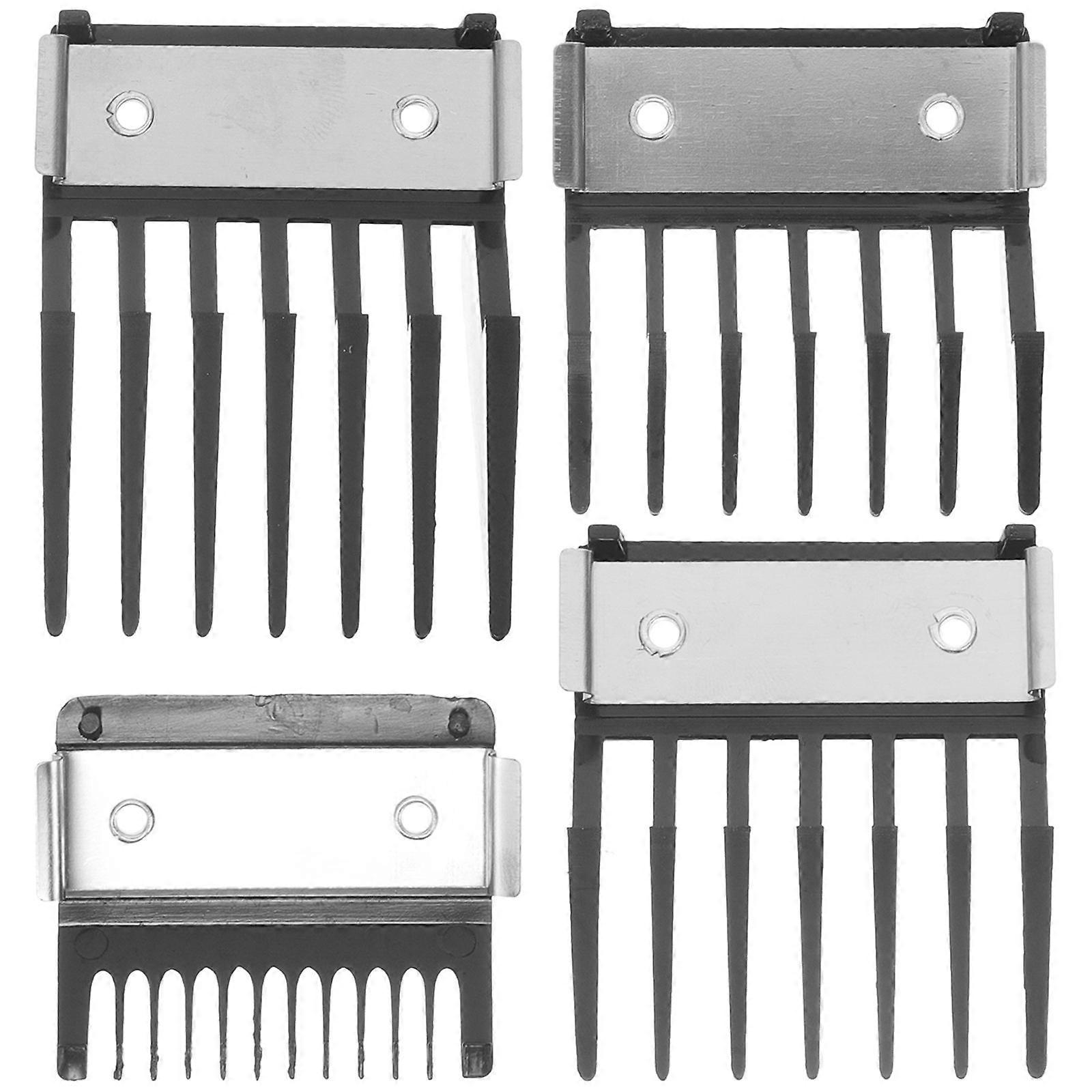 Plastic Combs Clipper Guards 8Pcs Professional Hair Trimming Guides