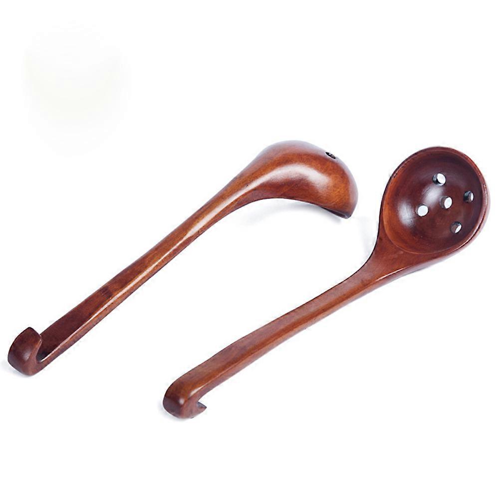 Wood Spoon Solid Wood Spoon for Kitchen Use Cooking Utensil 3Pcs