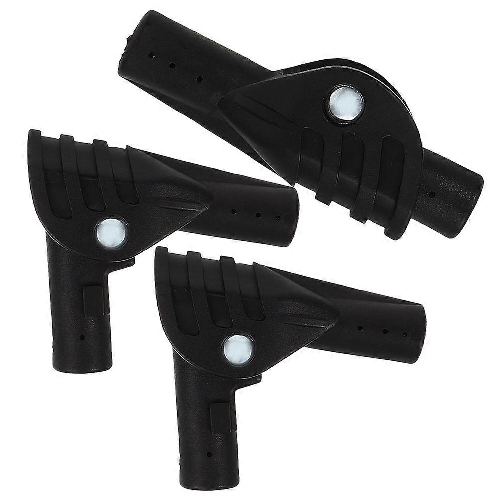 Plastic Tent Support Connector Joint for Camping Repairs 6Pcs Accessories