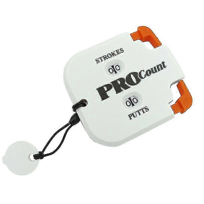 Mini Handheld Golf Shot Count Stroke Putt Score Counter Two Digits Scoring Keeper With Key Chain Golf Training Aids Tool