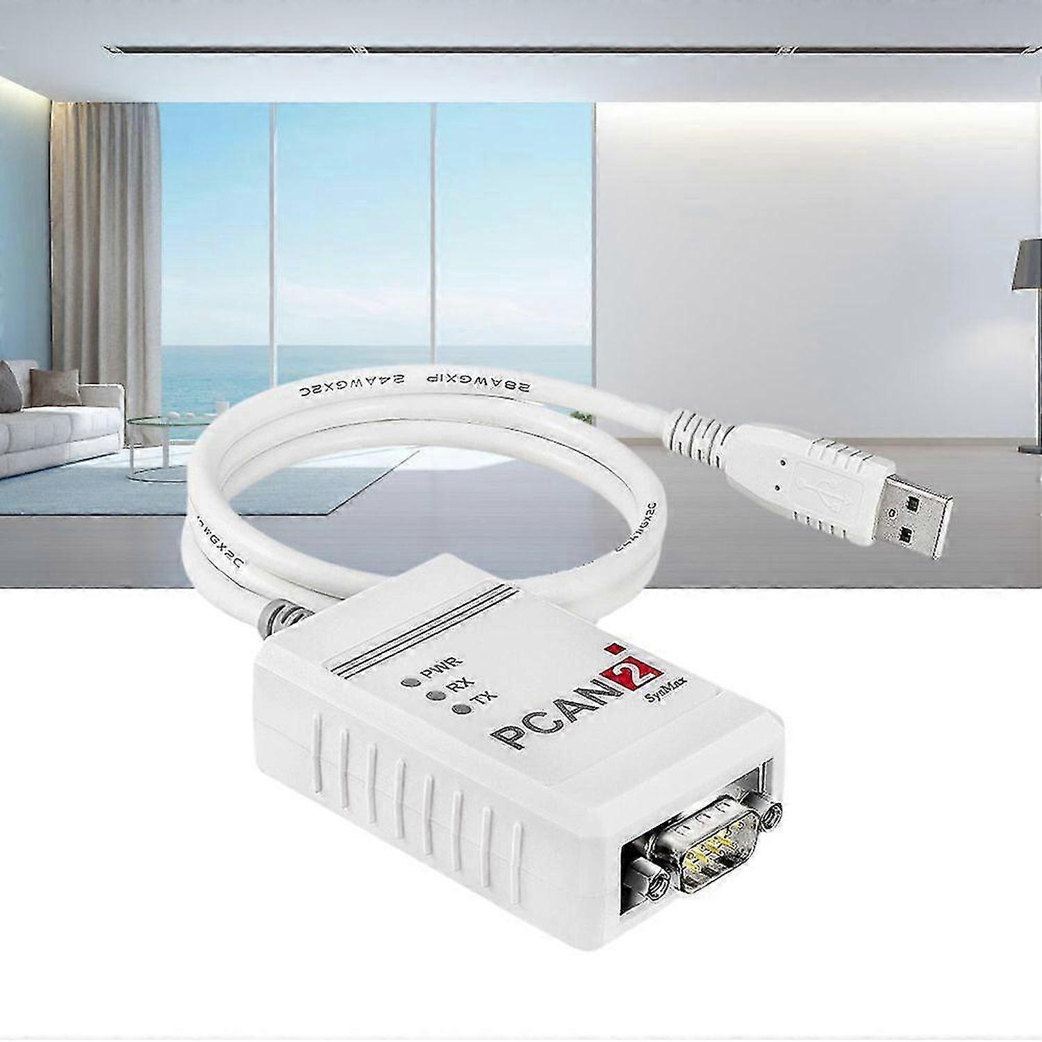 Adattatore PCAN da USB a CAN compatibile con l'interfaccia PEAK IPEH-002022 e IPEH-002021 Supporta l'analizzatore CAN Bus per il settore automobilistico INCA Diagnostics