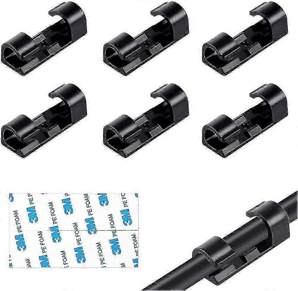 25-26 Cable Clips, Cable Management, 100pcs Cable Management Fixing Clips, Cable