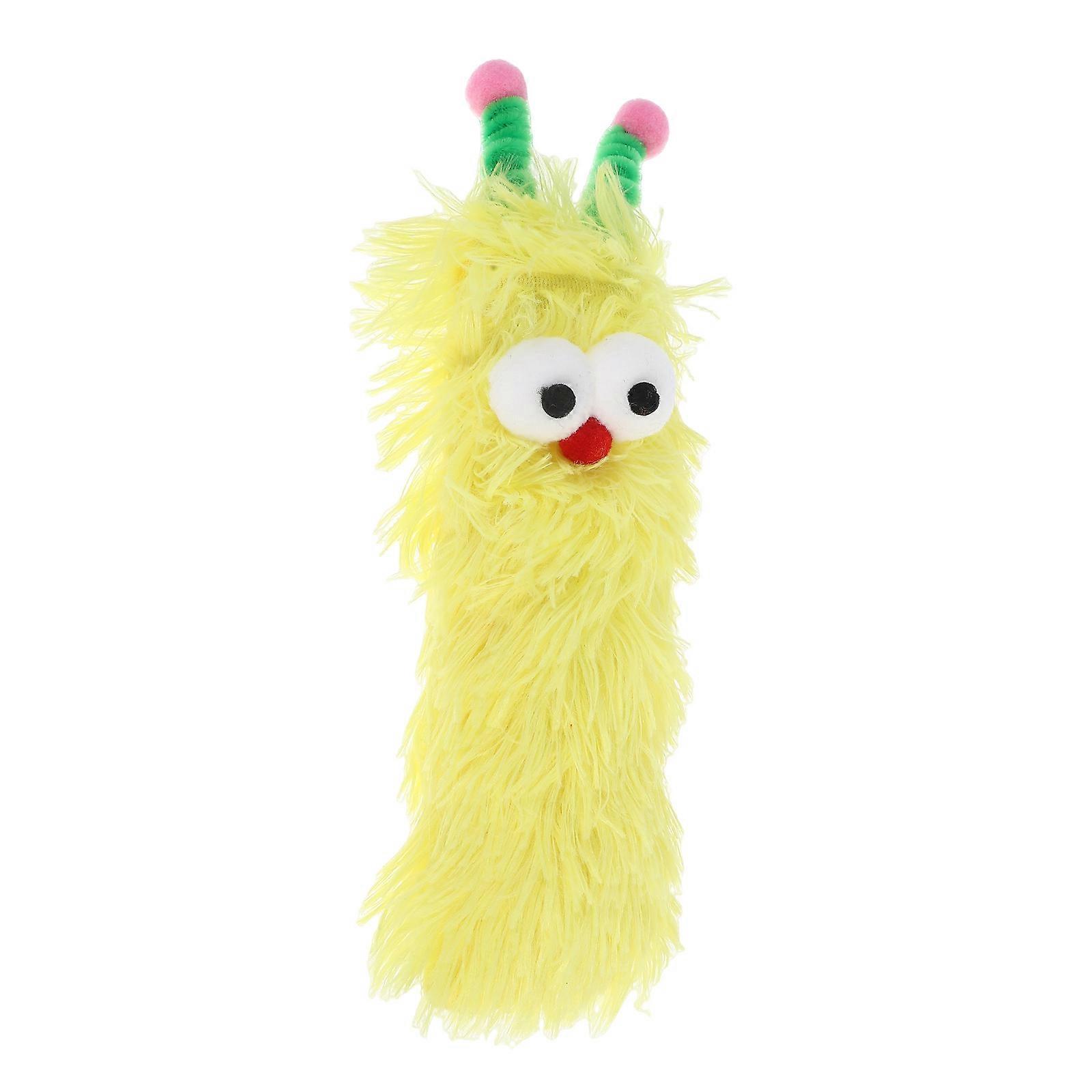 Indoor Cat Toy Catnip Caterpillar Plush Pillow for Cats 3Pcs