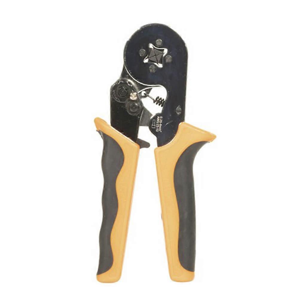 Adjustable Hand Crimping Tool for Bootlace Ferrules 4 Point Rubberized Handle