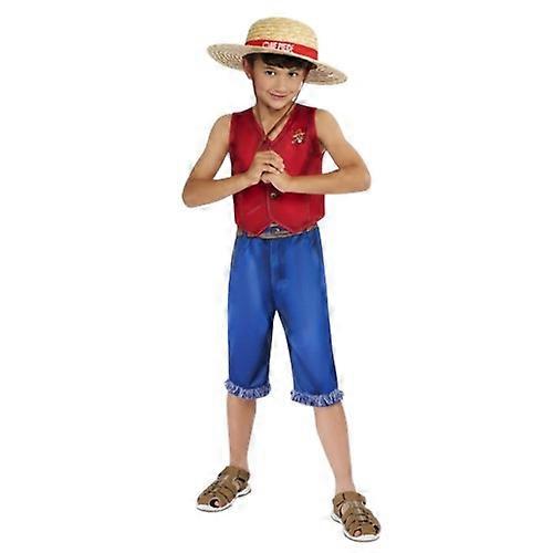One Piece Unisex Vuxen Monkey D. Luffy-dräkt