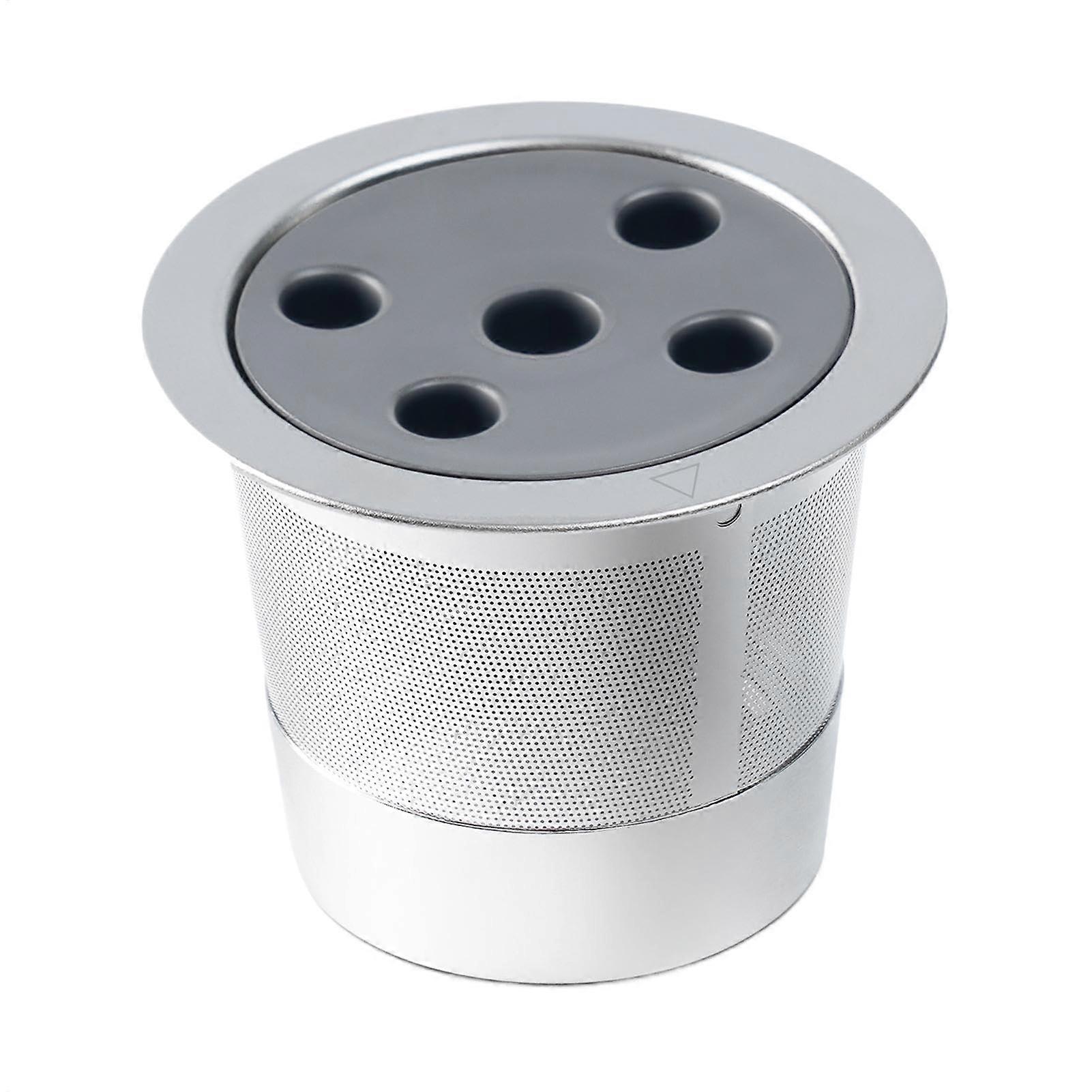 Reusable 5Hole Coffee Pods, RustProof Coffee Filter, EcoFriendly MultiUse Coffee Pods, 2.09 x 1.38 x 1.73 Inches