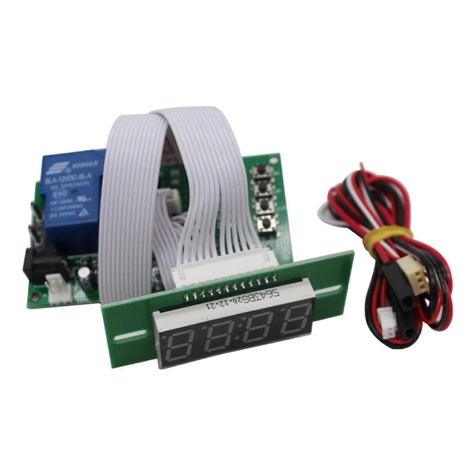 4 Digits Timer Board Timer Control Board Power Supply For Washing Machine Digital Timer Control Board Multicolor