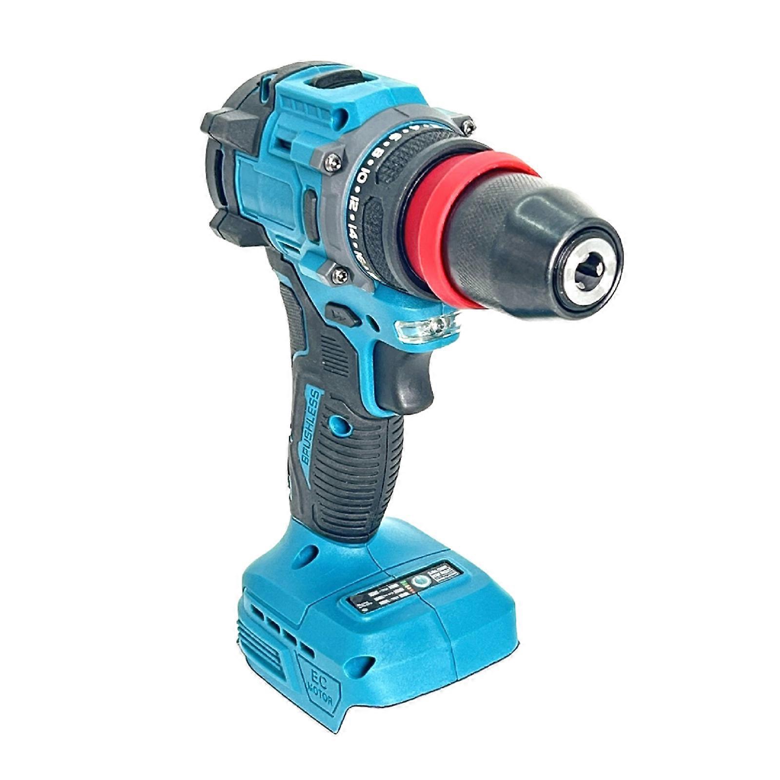 Professional Angles Grinder Drill 2 Speed Brushless Motor Light Weight Body Battery Powered Tool Set Multicolor