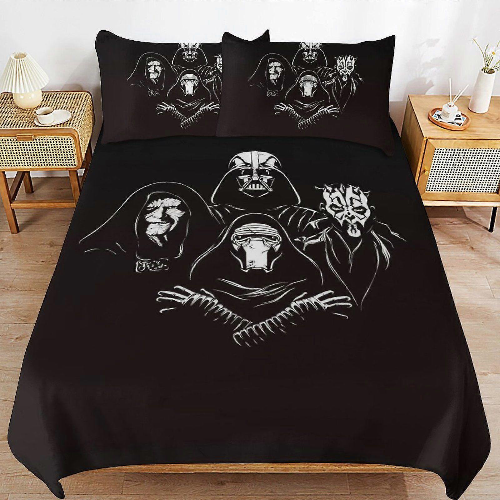t206 Star Wars Complete Bed Solution Long Thread Use Durable Zip Soft Touch Duvet Cover Sets Practicality u206