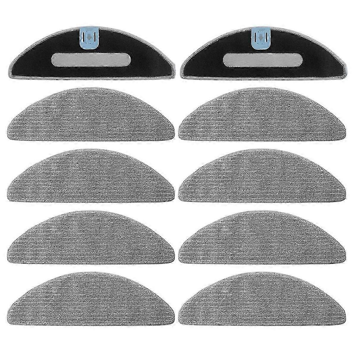 Almohadillas de microfibra para iRobot Roomba Combo, 10 almohadillas lavables para I5 I5+ J5 J5+