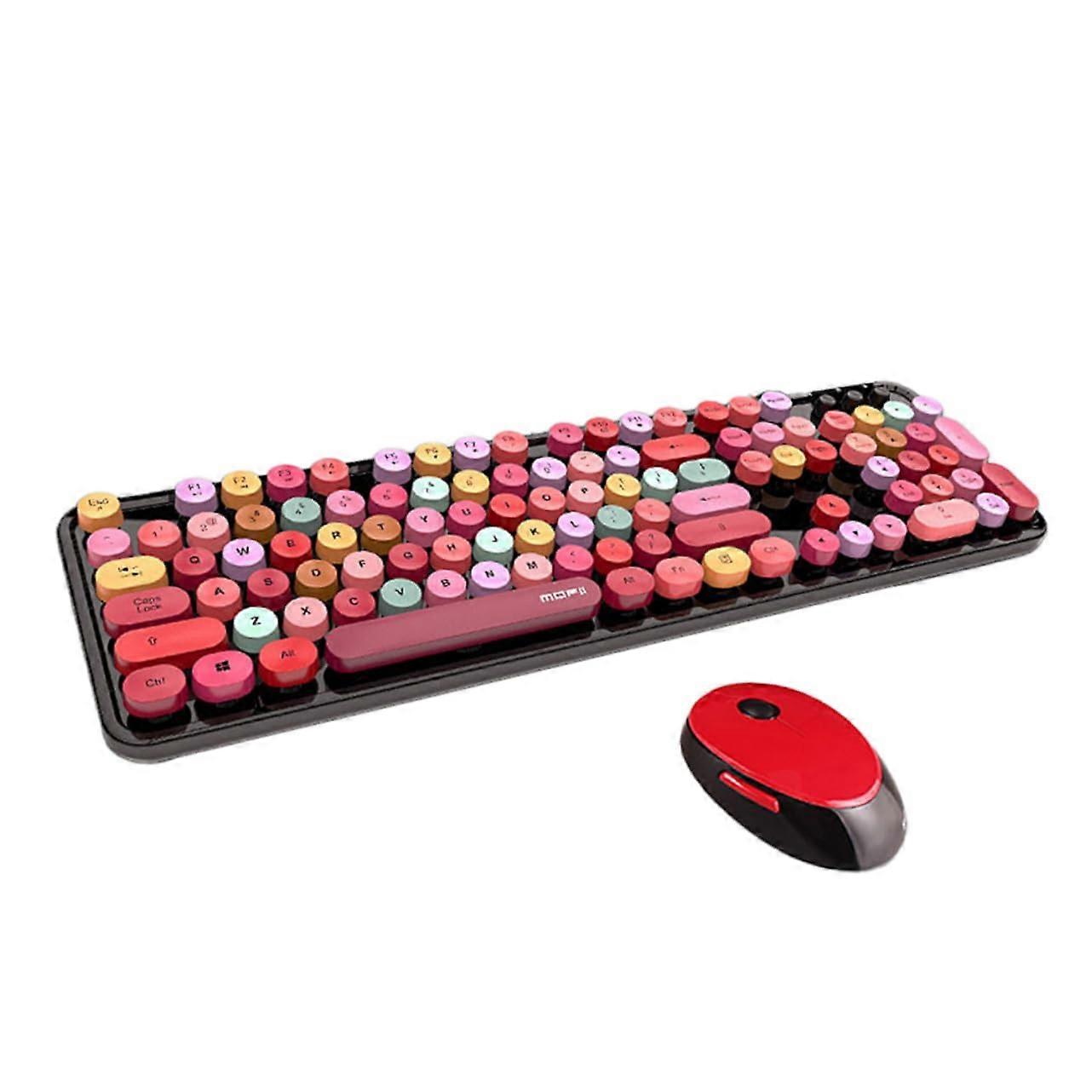Gaming Keyboard Wireless Keyboard And Mouse Combo For Laptop Notebook Desktop Ergonomic Design