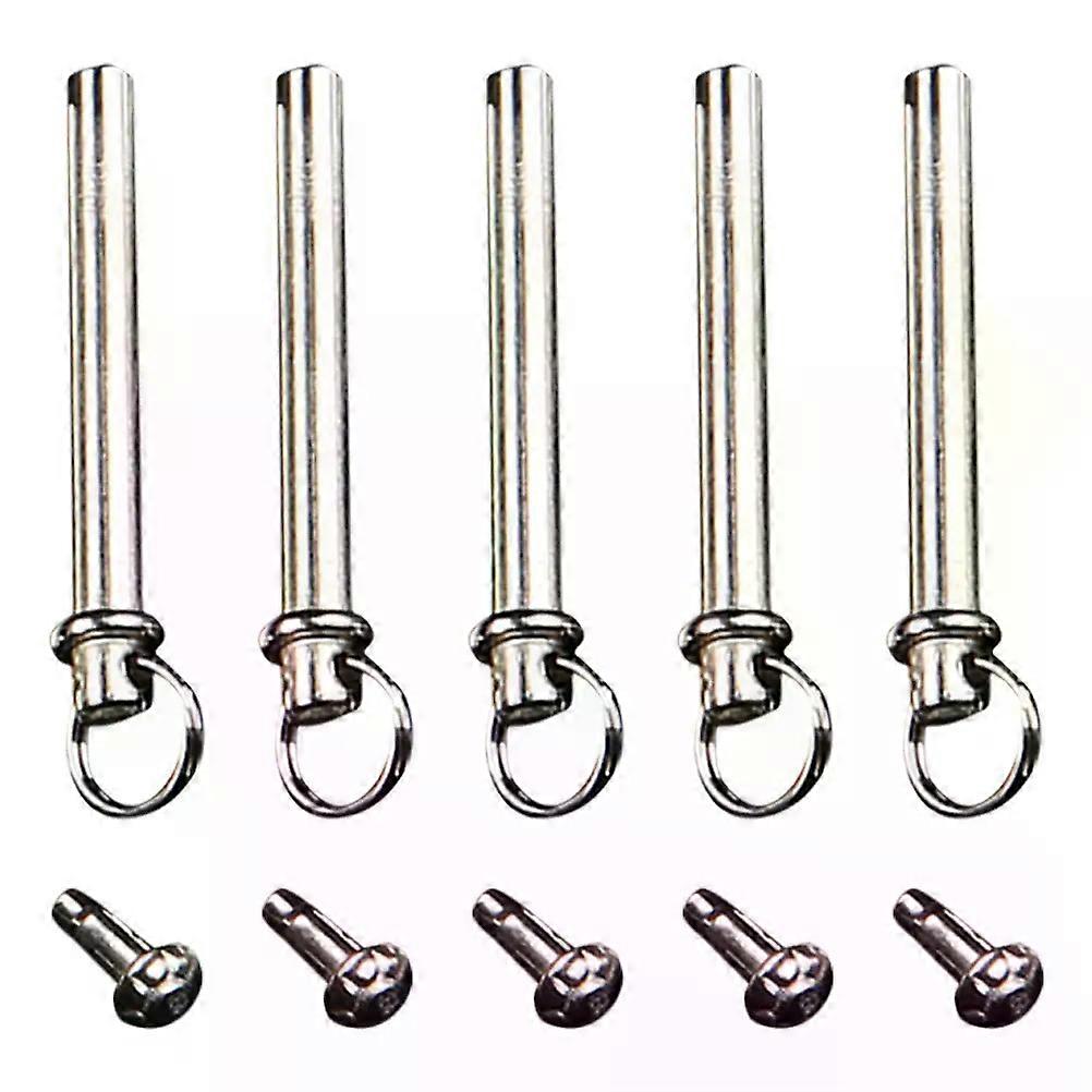 5 Sets Folding Fan Shaft Rivets And Nuts Handheld Fan Repairing Kit Hand Fan Fasteners Folding Fan Shaft Rivet Nuts Handheld Fan