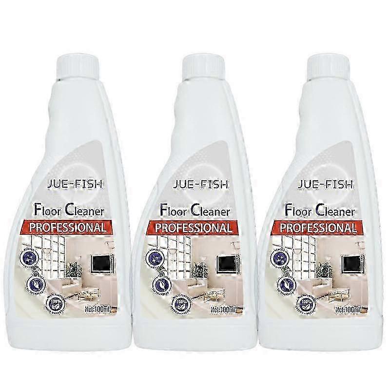 3pcs Floor Cleaner For All Robot Vaccum And Mop, Floor Cleaning Liquid Solution Compatible Roborock & Omo Joint