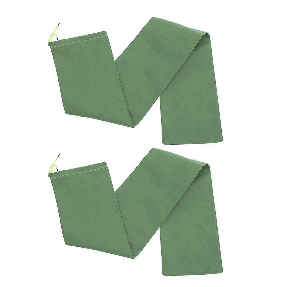 Flood Protection Barrier Reusable Canvas Sandbags for Flood Control 2Pcs