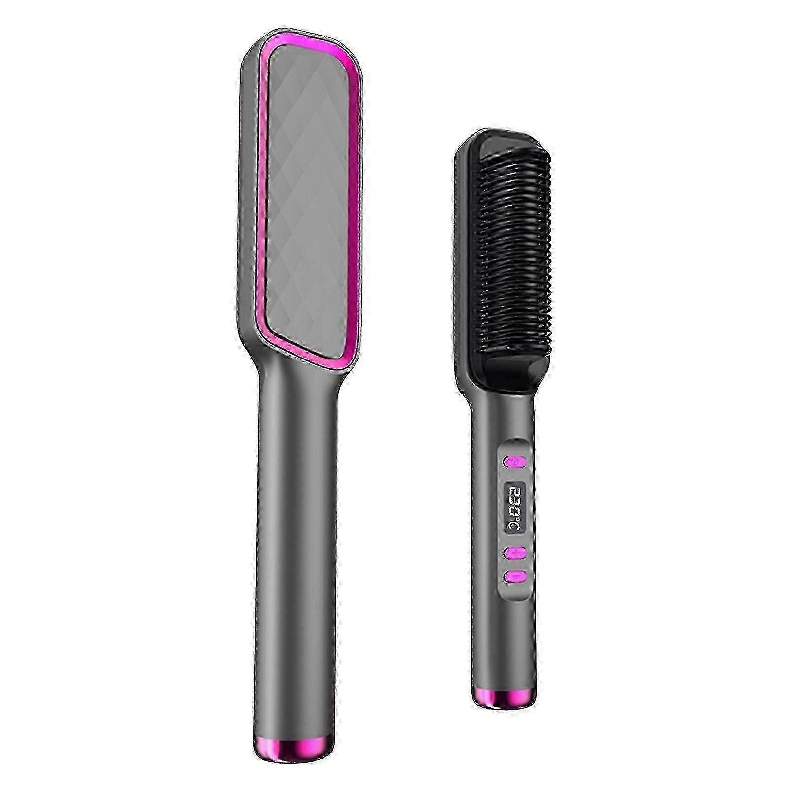 Straightening Brush With Titanium Coating