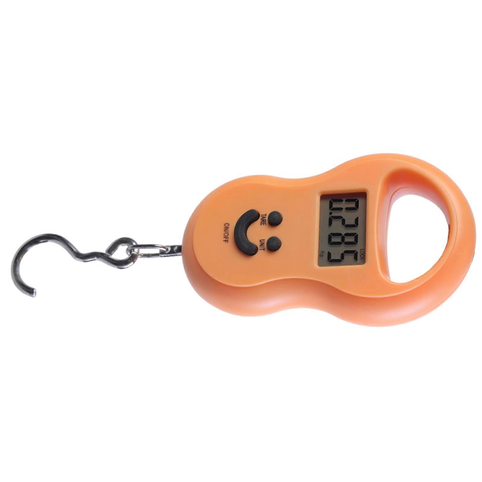 Precisions Digital Scale Small ABS  Scale Accurate Measurement Digital Scale for Accurate Weighing In Kitchen & Market  Orange