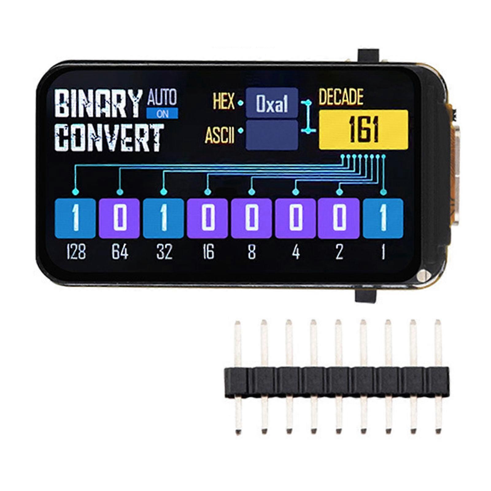 Controller Board Featuring 1.47Inch LCD, Wifi6, BT5.0, And Multiple Interfaces For Rapid Prototyping Multicolor