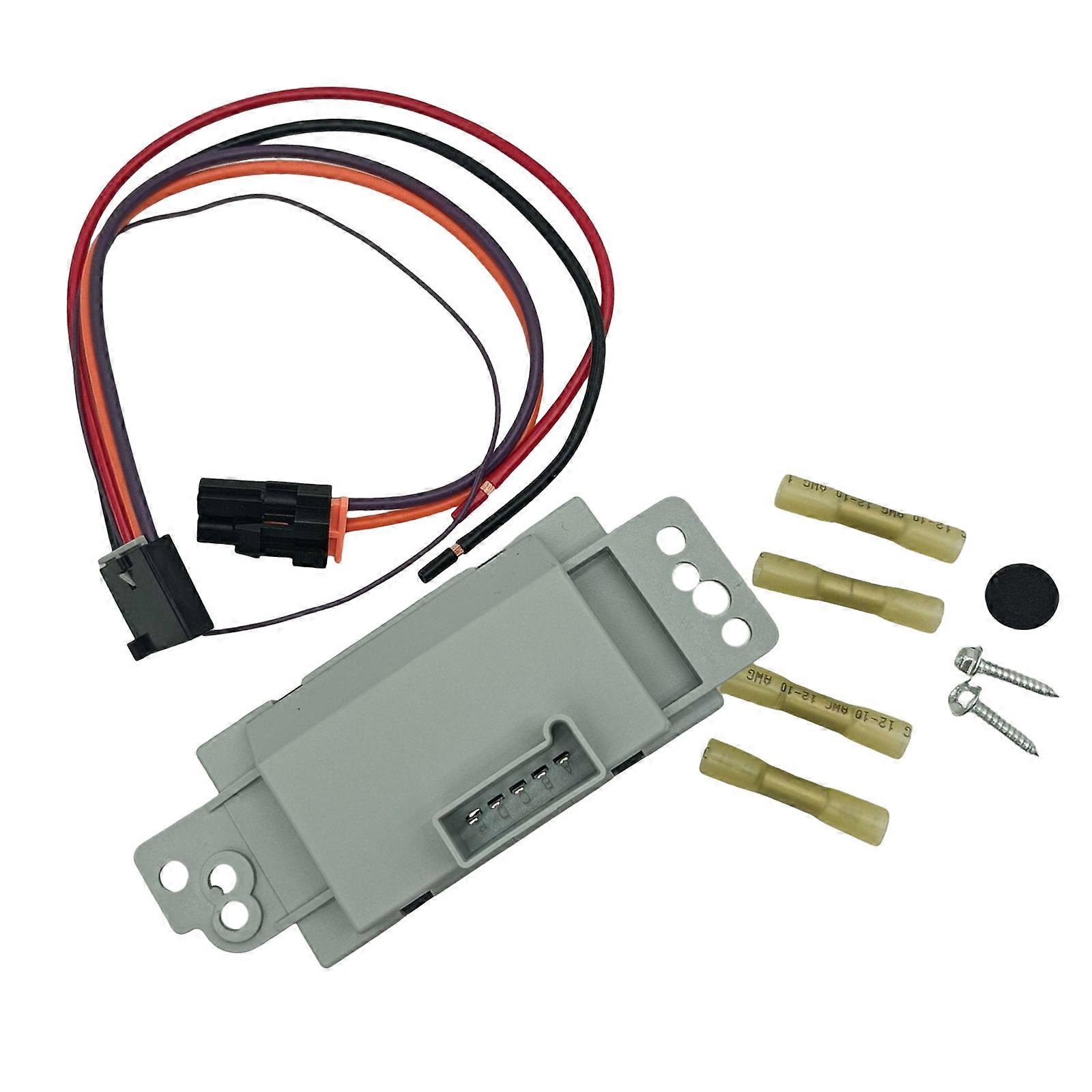 Strong Blower Resistor Module with Advanced Speed Regulation 89018778 Replacement Suitable for Automotives Multicolor