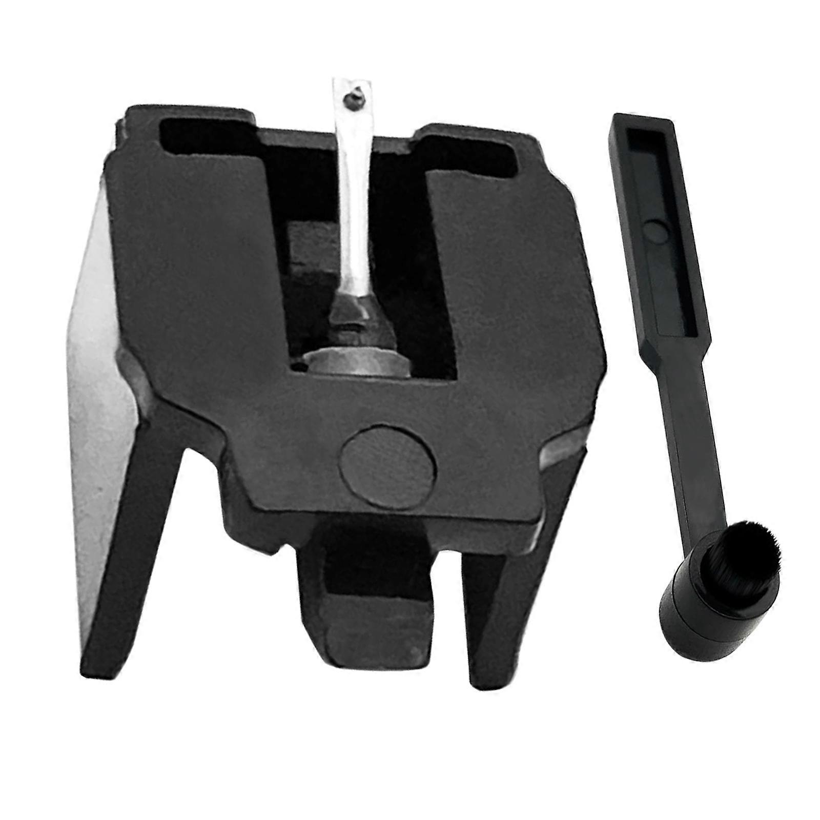 Record Player Essential Diamonds Styluses Needle with Cleaning Brush Plastic Record Player Needle Replacement for Player Multicolor