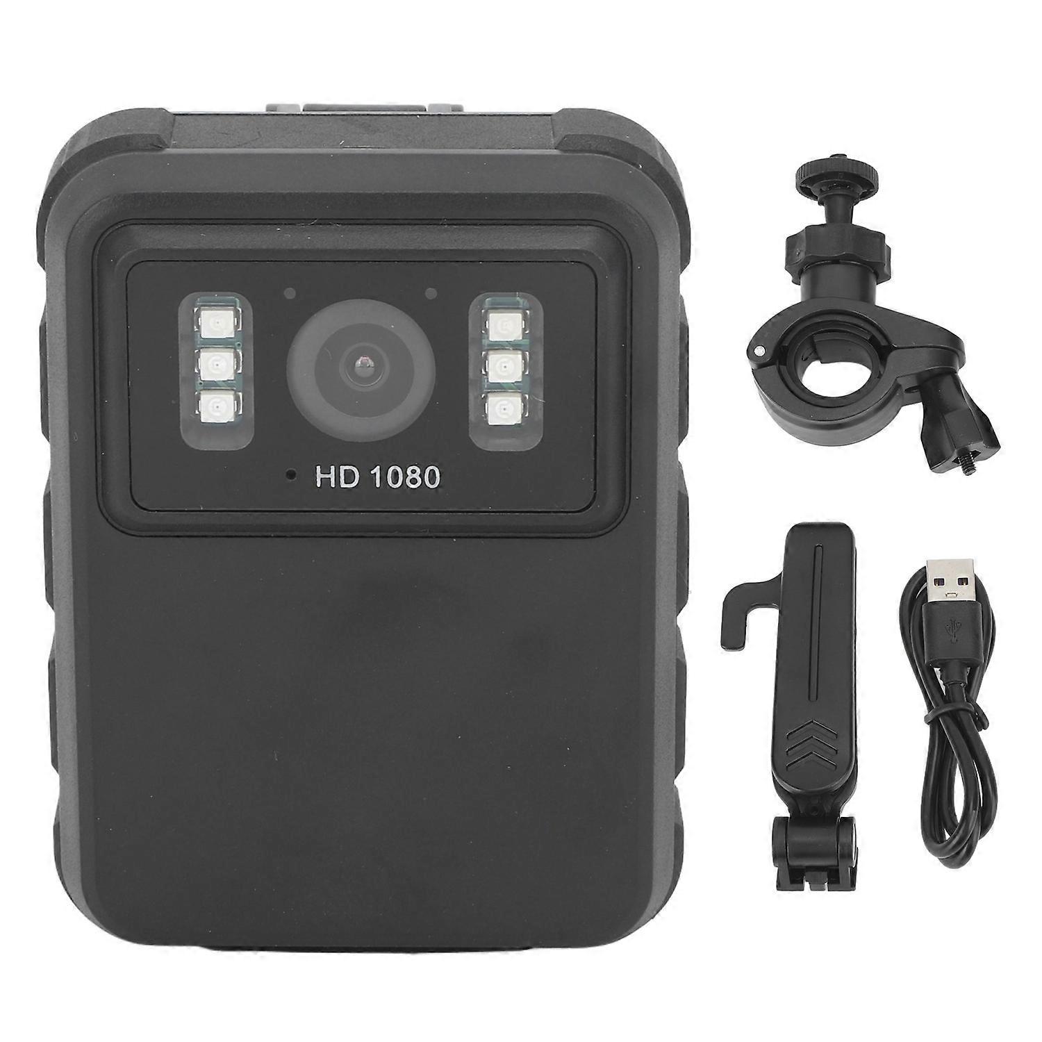 2K Ultra HD Camera Waterproof Large Wide Angle Sports Back Clip Camera Multi Function Recorder