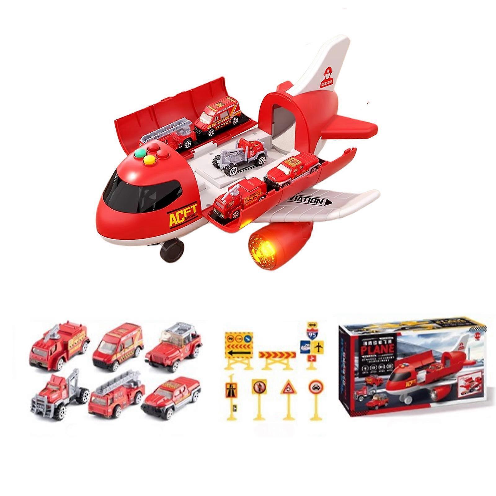 Interaction Transport Cargo Car Toy Set With Realistic Detail Play Vehicle Promoting Cognitive Development for Children Multicolor