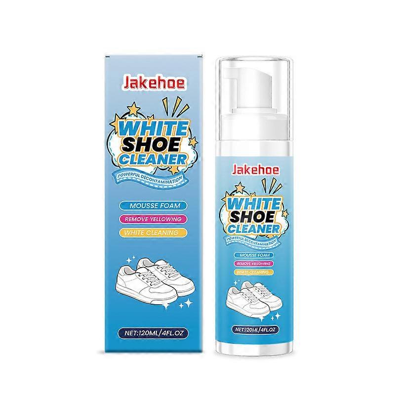 120ml White Shoe Cleaner: Gentle and easy-to-use cleaner for cleaning dirt and grime on shoe surfaces.