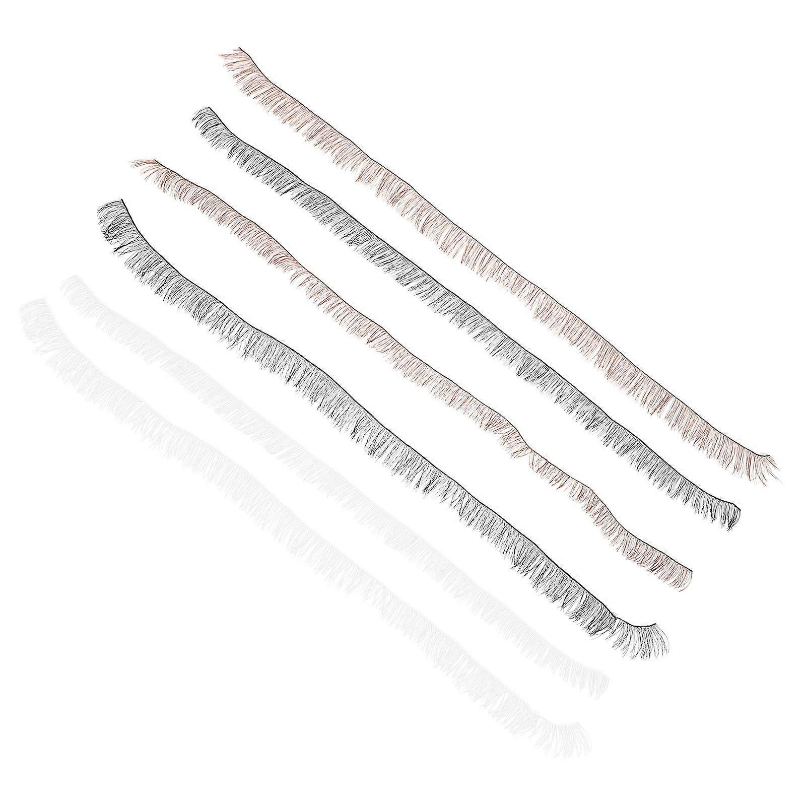 Doll Eyelashes False Eyelashes for Doll Use 6Pcs DIY Pack