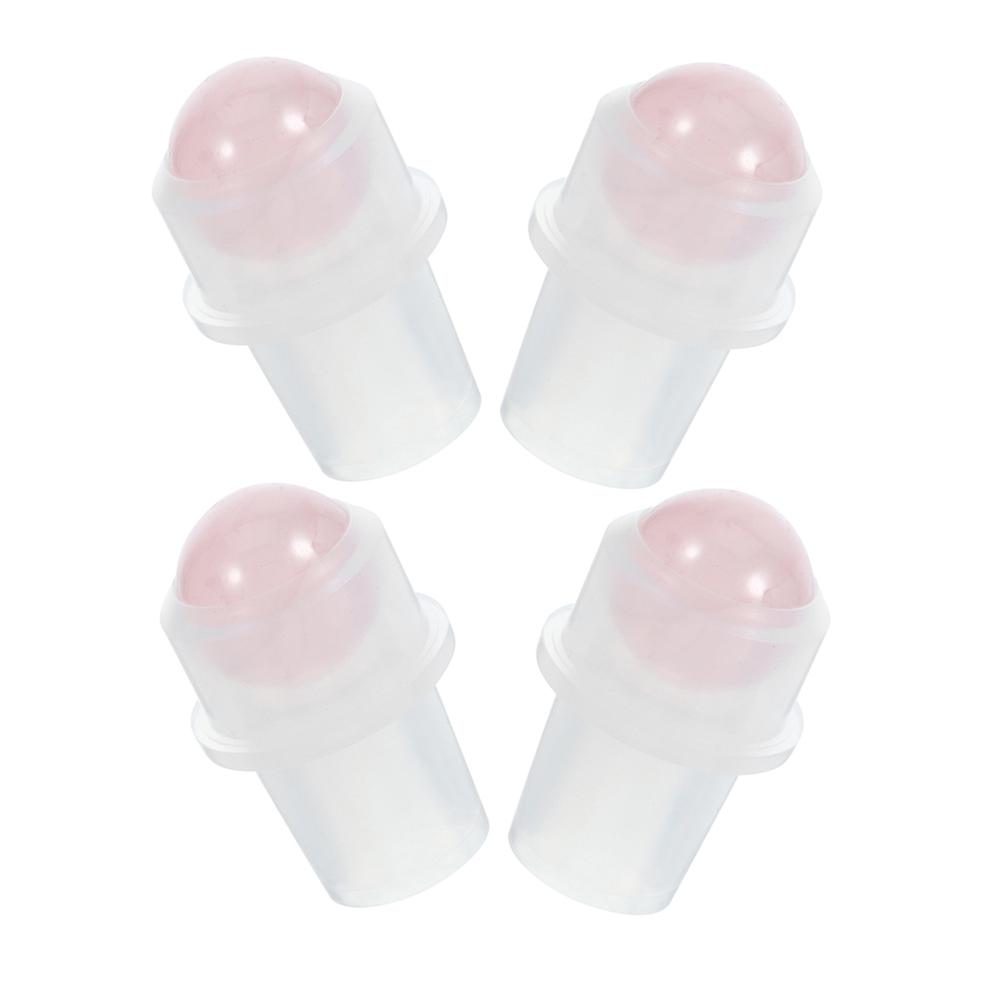 Jade Essential Oil Roller Ball Insert for 10Ml Bottles 4Pcs Pink