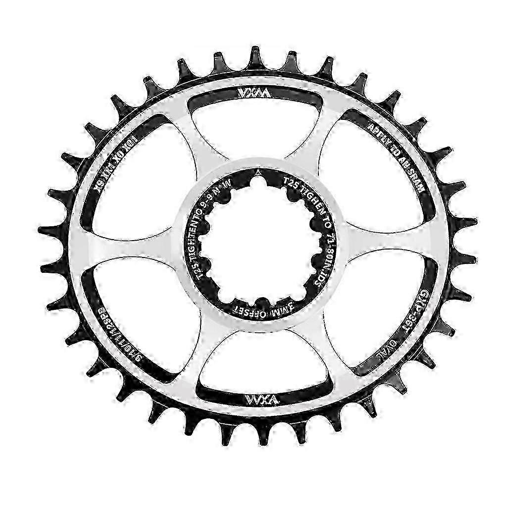 Oval Bicycle Chainring Compatible with SRAM NX/XX/XO/GX/GXP11/X1